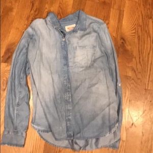 Denim button up